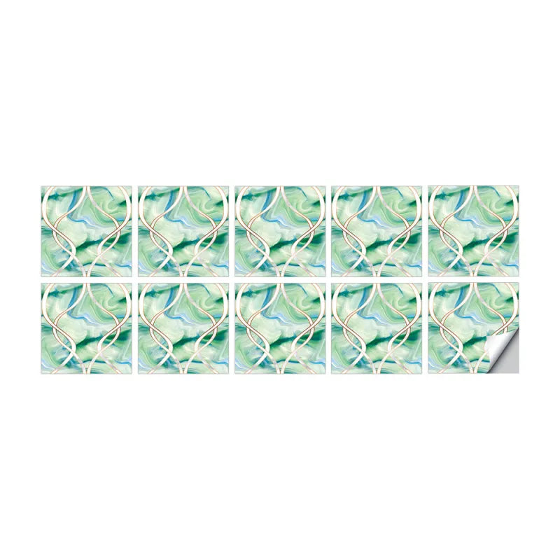 PVC Imitation Epoxy Tile Sticker
