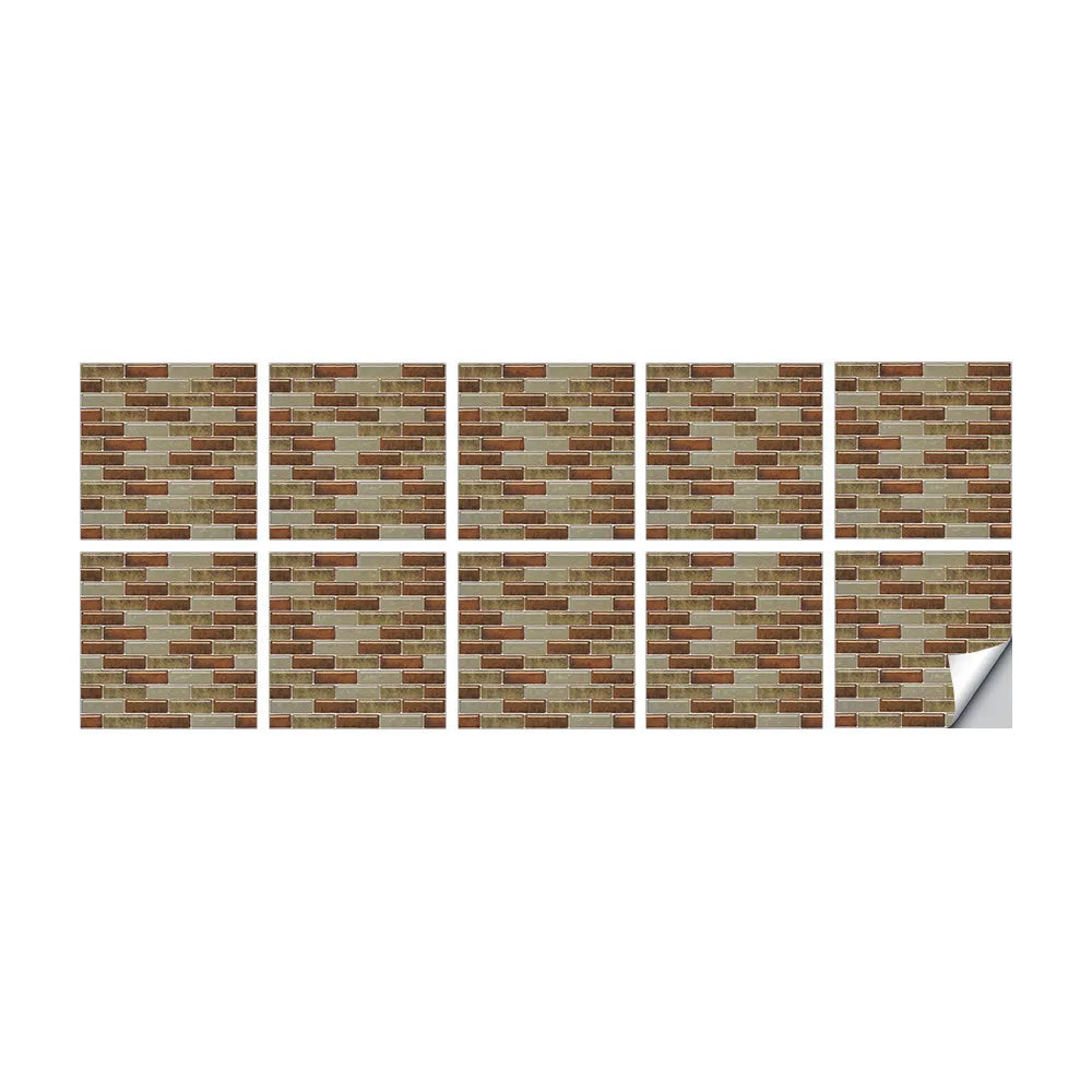 PVC Imitation Epoxy Tile Sticker