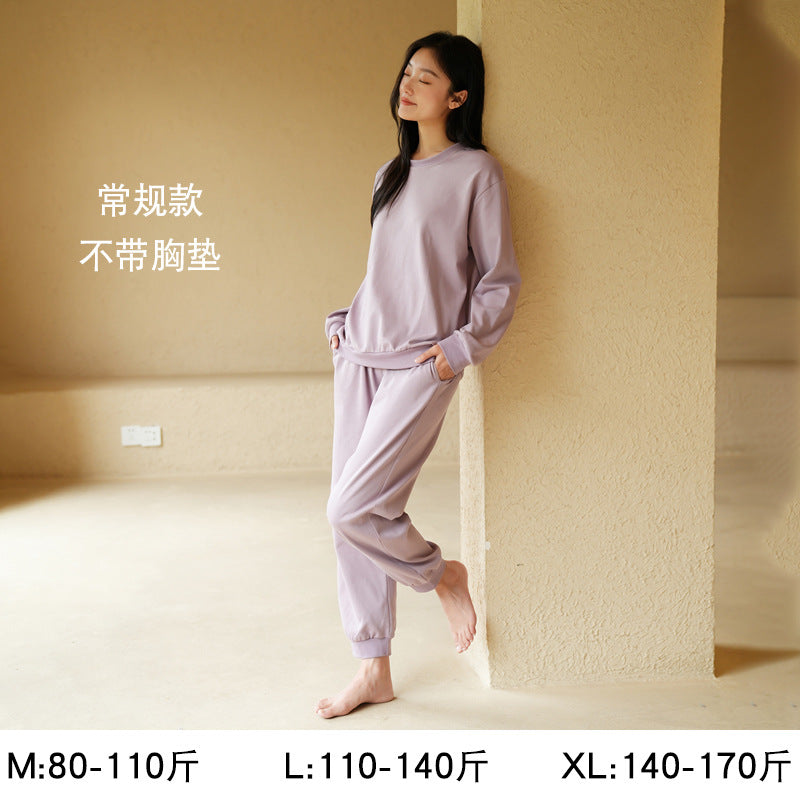 Women's Pure Cotton Striped Pajama Set