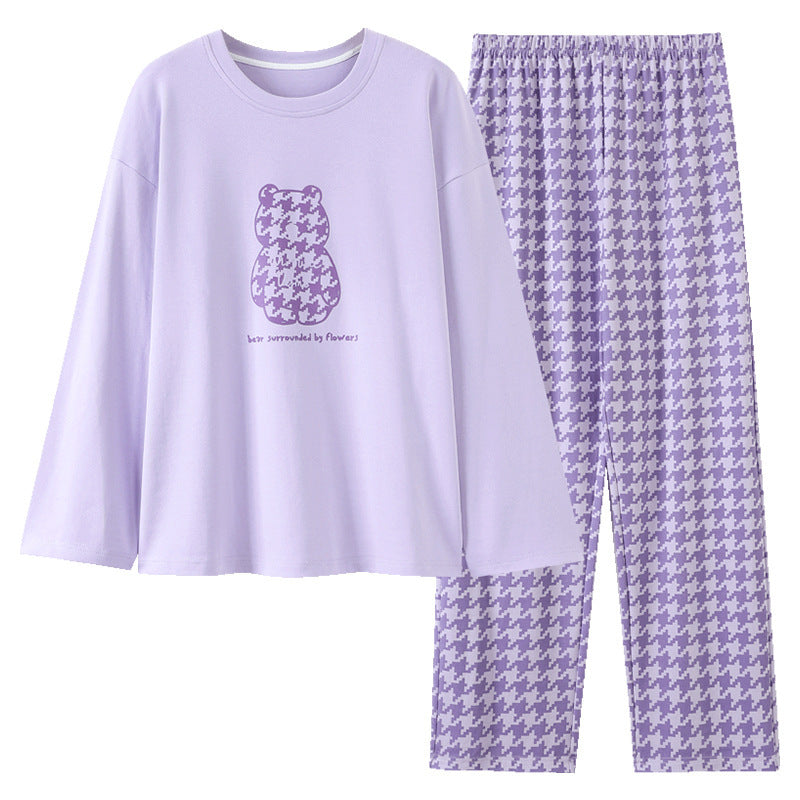 Women's Hooded Cotton Pajama Set