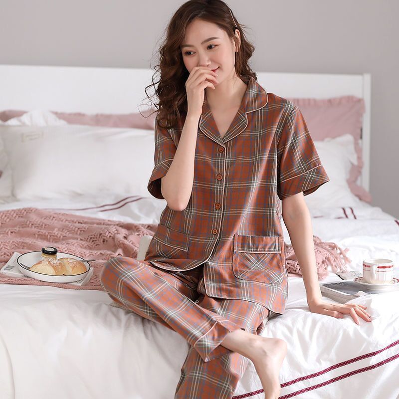 Men's 100% Cotton Summer Pajama Set