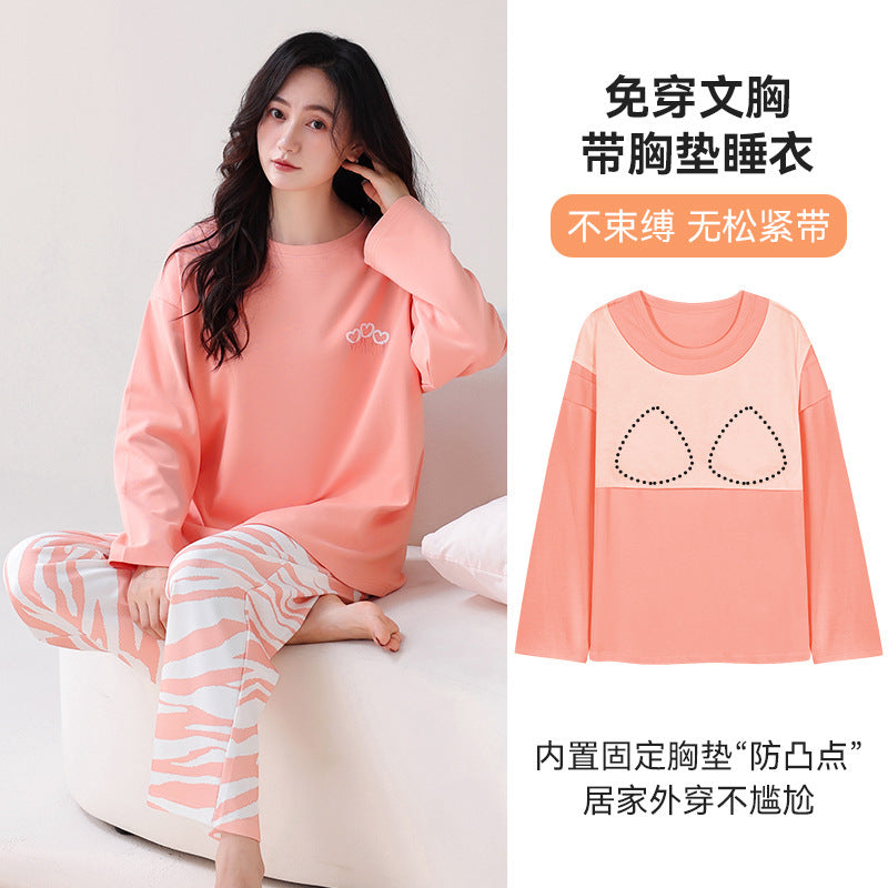 Women's Hooded Cotton Pajama Set
