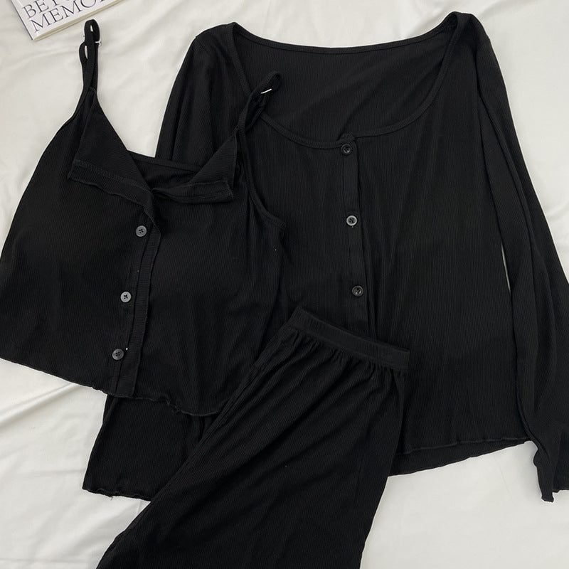 Women's Modal Cotton 4-Piece Pajama Set