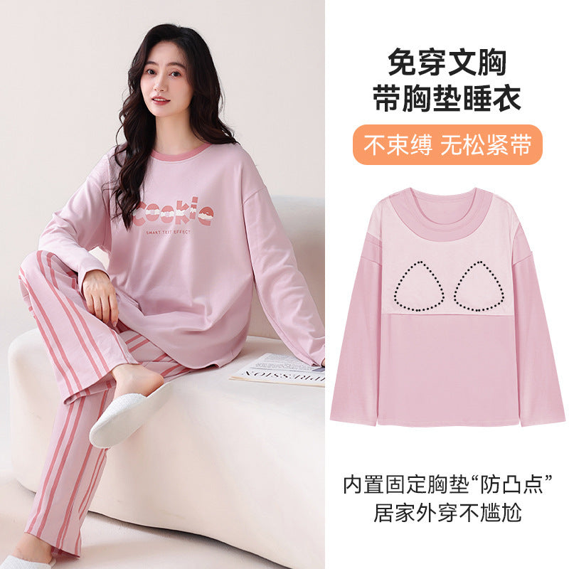 Women's Hooded Cotton Pajama Set