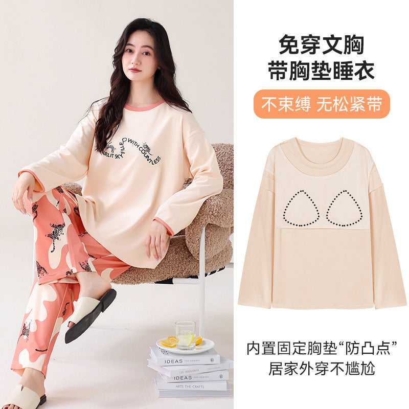 Women's Hooded Cotton Pajama Set