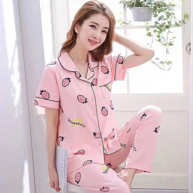 Men's 100% Cotton Summer Pajama Set