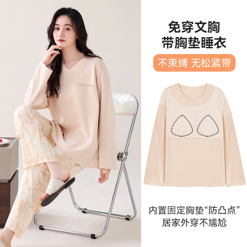 Women's Hooded Cotton Pajama Set