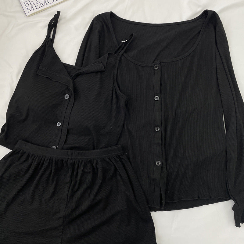 Women's Modal Cotton 4-Piece Pajama Set