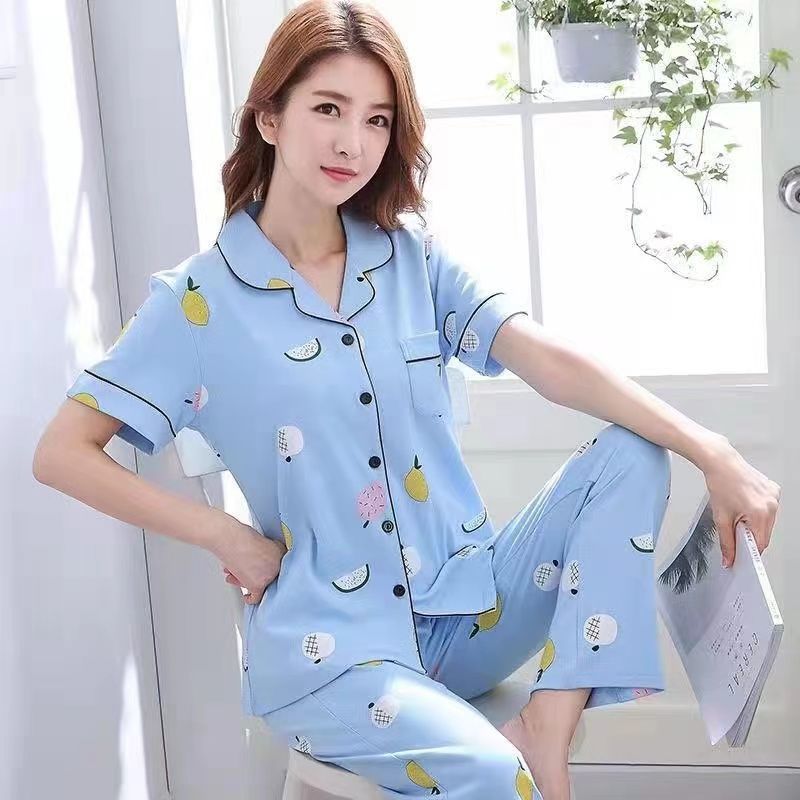Men's 100% Cotton Summer Pajama Set