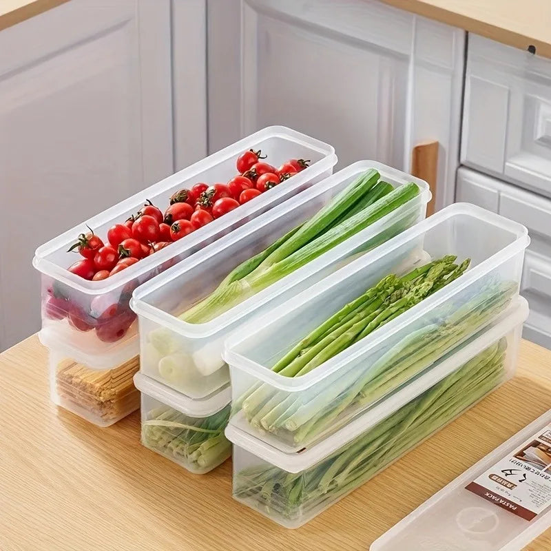 4-Pack Rectangular Food Storage Containers