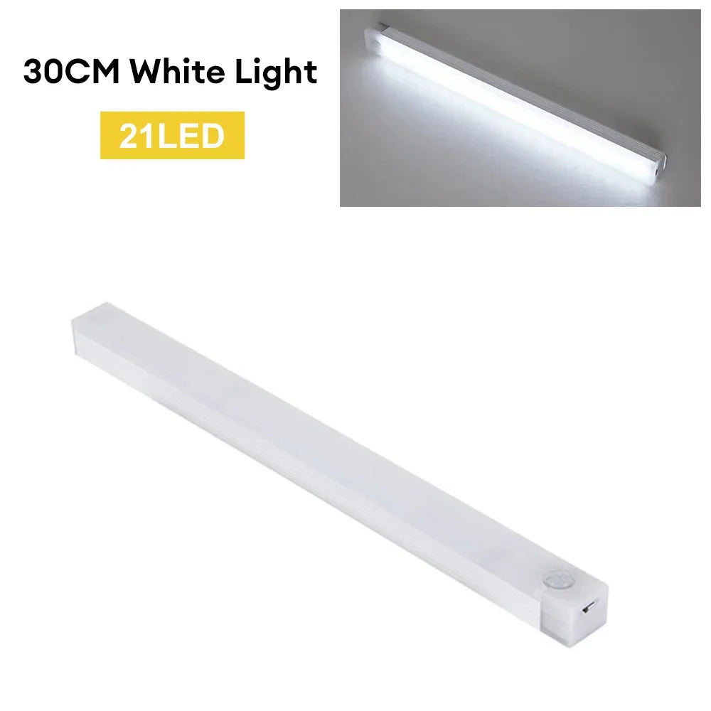 LED Motion Sensor Bar Light (USB Rechargeable)