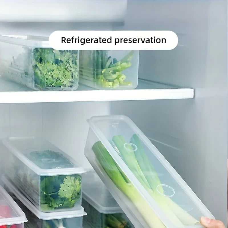 4-Pack Rectangular Food Storage Containers