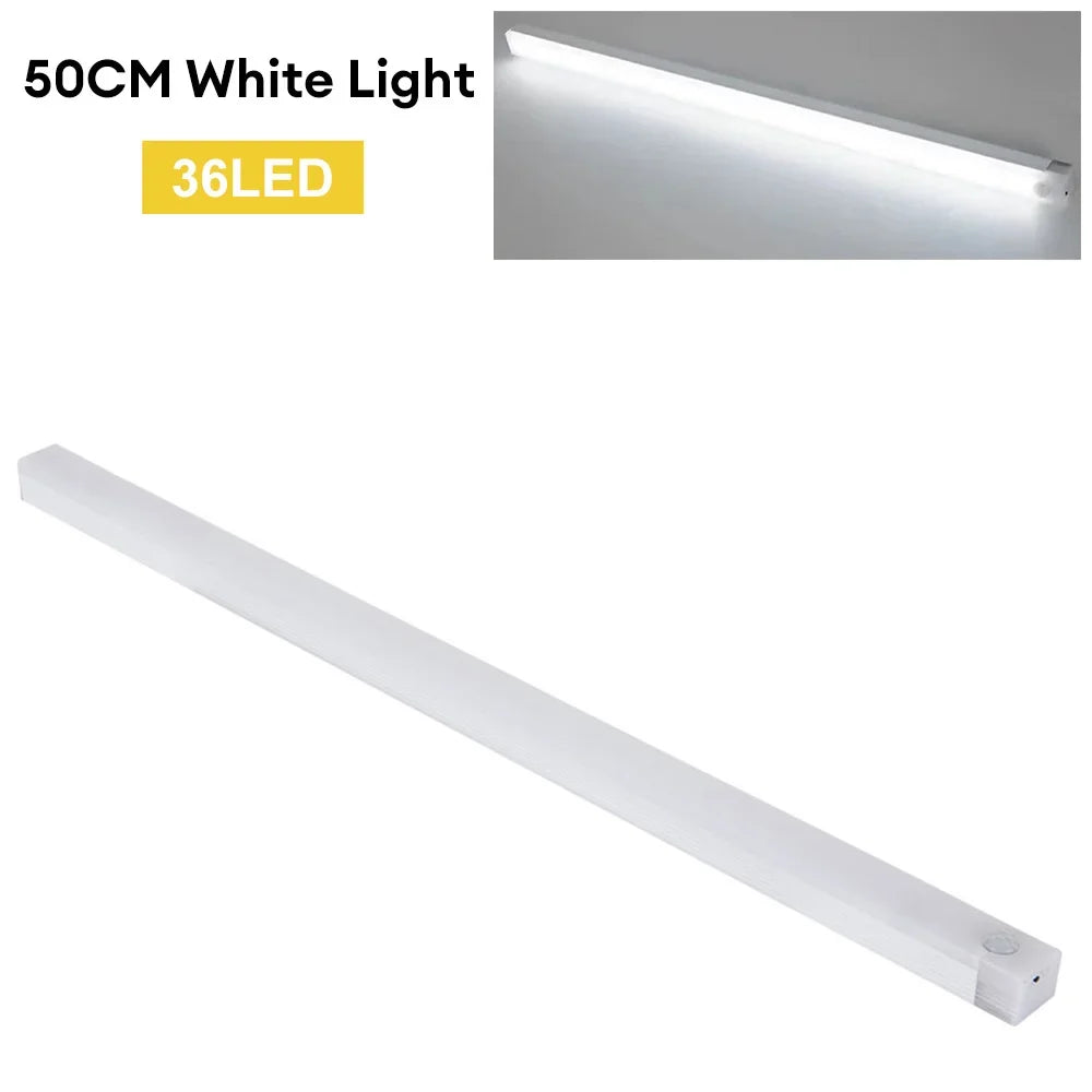 LED Motion Sensor Bar Light (USB Rechargeable)
