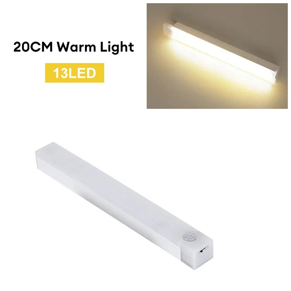 LED Motion Sensor Bar Light (USB Rechargeable)