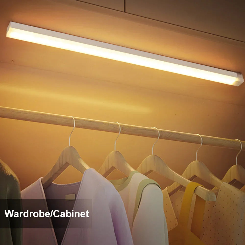 LED Motion Sensor Bar Light (USB Rechargeable)