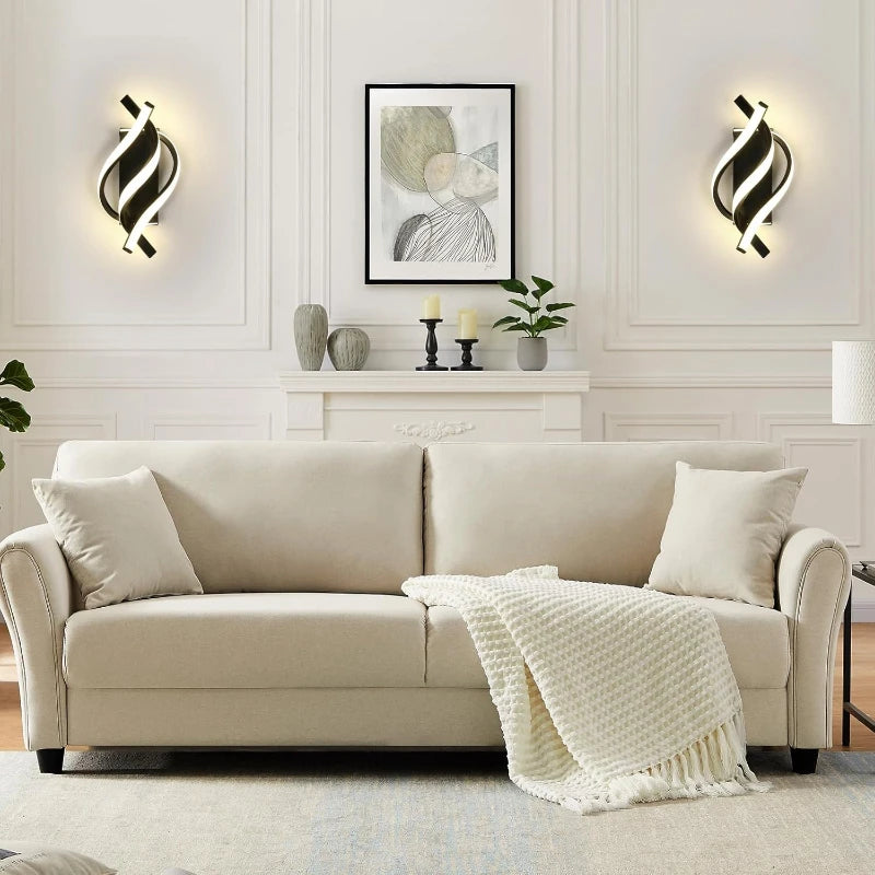 Modern Curved LED Wall Light