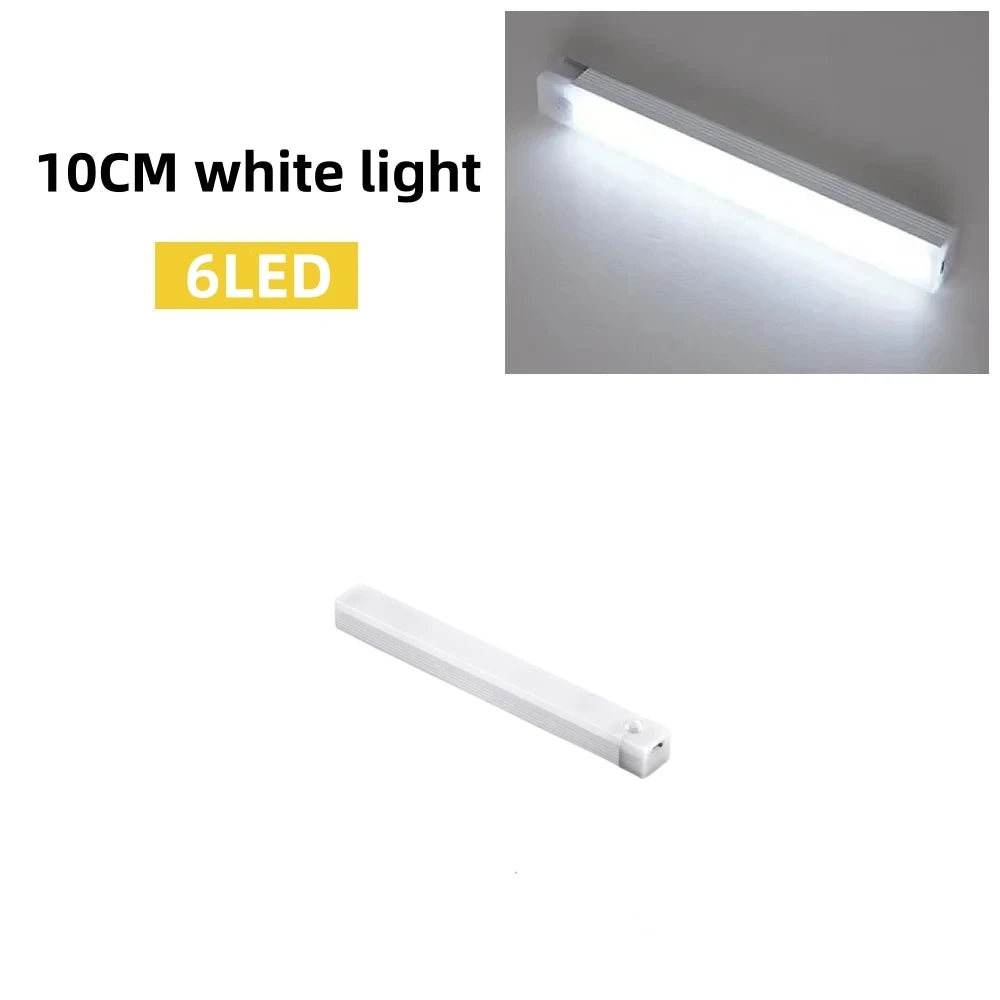 LED Motion Sensor Bar Light (USB Rechargeable)