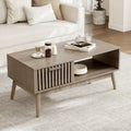 Mid-Century Modern Coffee Table with Storage