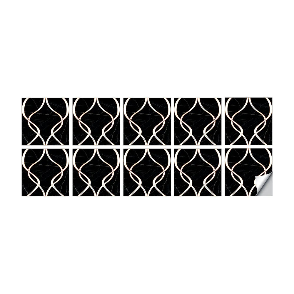 PVC Imitation Epoxy Tile Sticker